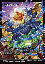 Radiant Lotus (DFT-406) - mythic: (Showcase) - Foil