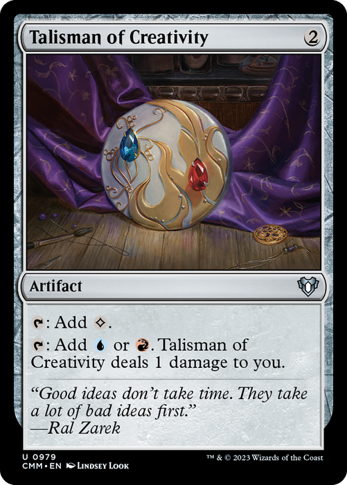 Talisman of Creativity (CMM-979) - uncommon