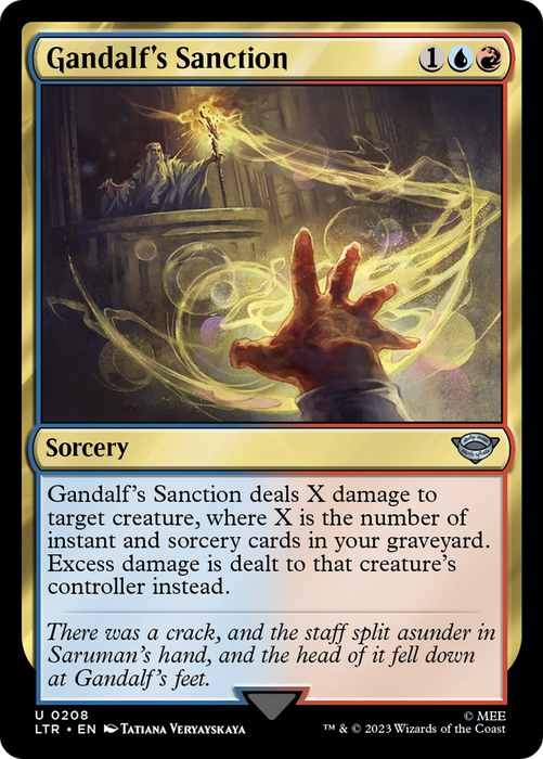 Gandalf's Sanction (LTR-208) - uncommon