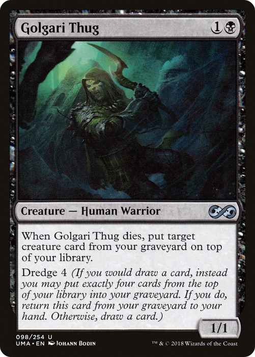 Golgari Thug (UMA-098) - uncommon - Foil
