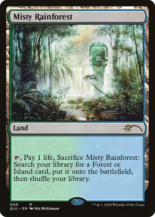 Misty Rainforest (SLU-005) - rare