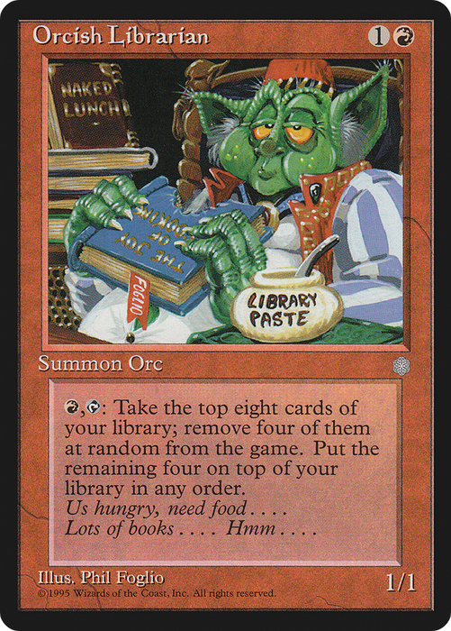 Orcish Librarian (ICE-209) - rare