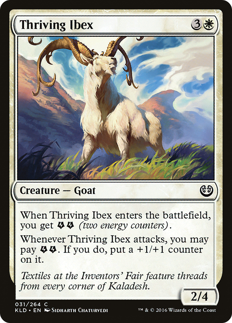 Thriving Ibex (KLD-031) - common