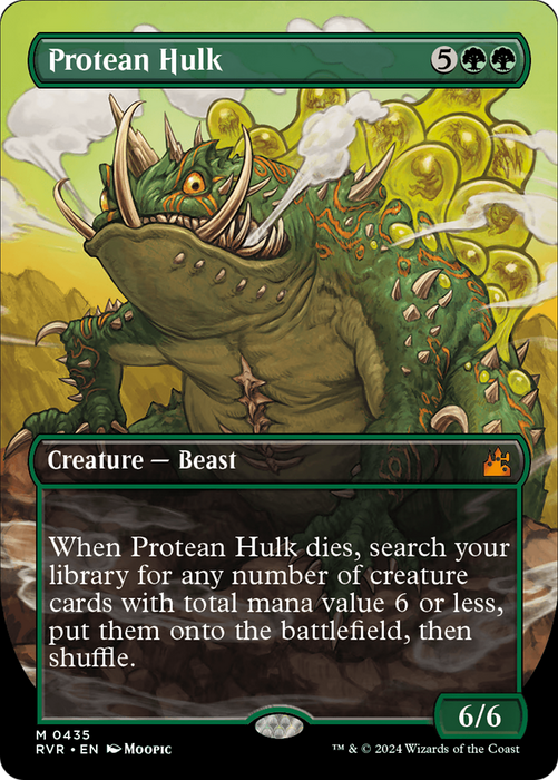 Protean Hulk (RVR-435) - mythic (Borderless)