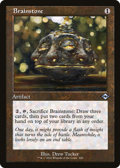 Brainstone (MH2-426) - uncommon - Etched Foil