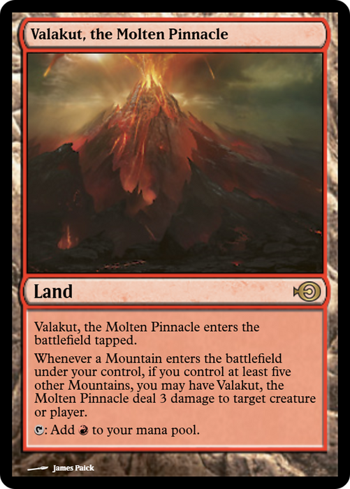 Valakut, the Molten Pinnacle (PRM-35142) - rare - Foil