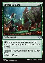 Elemental Bond (TDC-254) - uncommon: (enchantment)