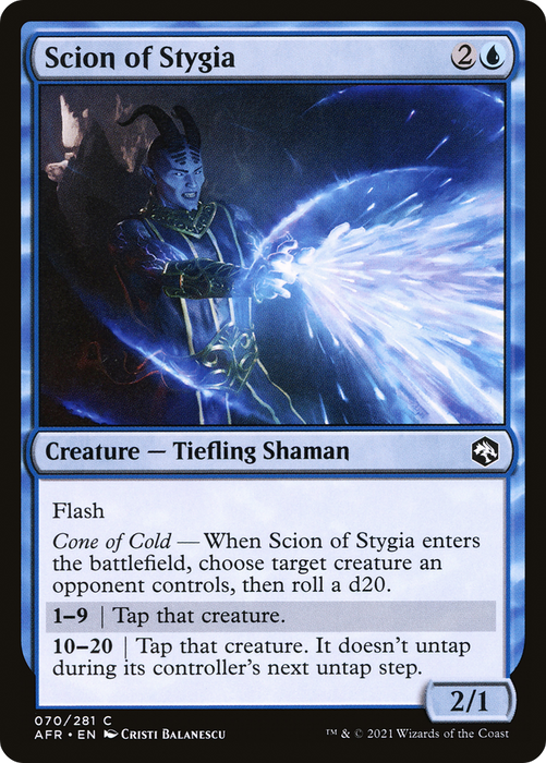 Scion of Stygia (AFR-070) - common - Foil