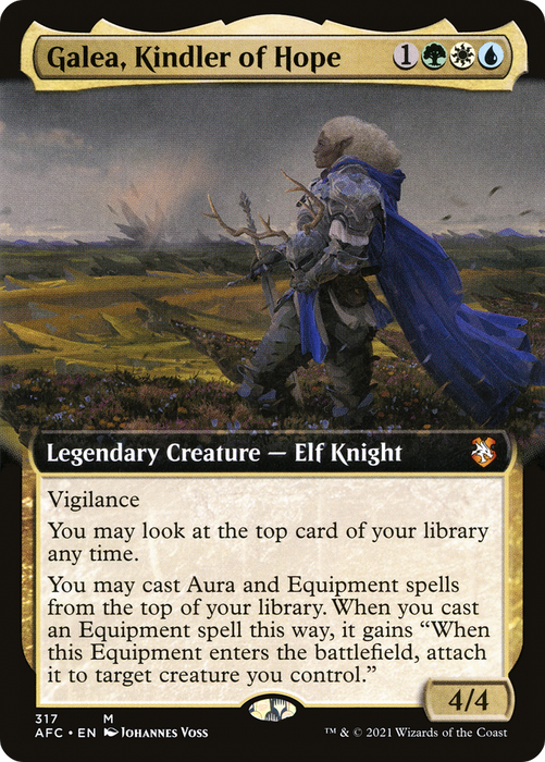 Galea, Kindler of Hope (AFC-317) - mythic: (Extended Art)