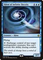 Djinn of Infinite Deceits (CMA-038) - rare