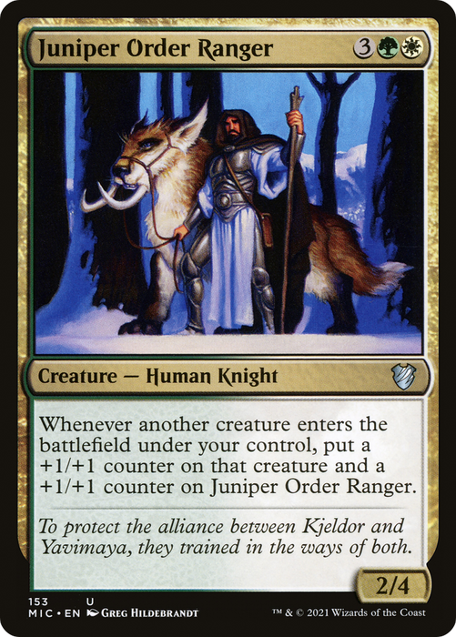 Juniper Order Ranger (MIC-153) - uncommon