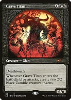 Grave Titan (SLD-223) - mythic: (Showcase) - Foil