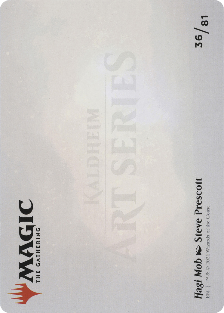 Hagi Mob // Hagi Mob (AKHM-036) - common (Borderless) - Foil