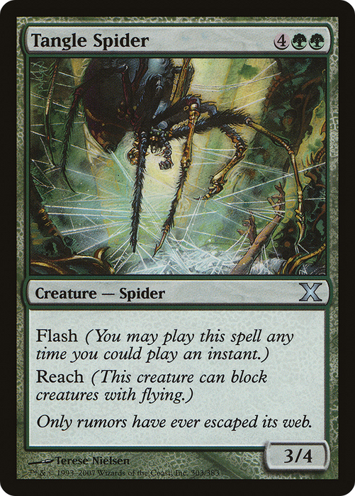 Tangle Spider (10E-303) - uncommon
