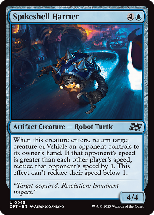 Spikeshell Harrier (DFT-065) - uncommon - Foil