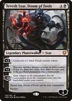Tevesh Szat, Doom of Fools (CMR-153) - mythic - Foil