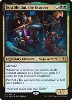 Ikra Shidiqi, the Usurper (CM2-011) - mythic - Foil