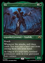 Six (MH3-484) - rare - Etched Foil