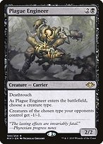 Plague Engineer (MH1-100) - rare - Foil
