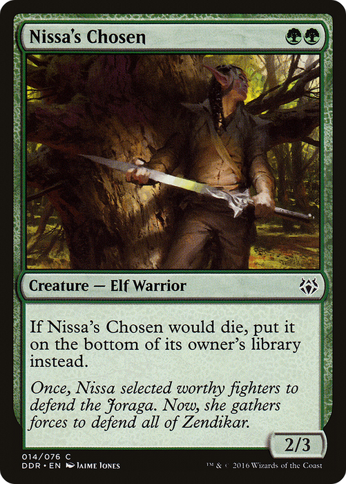 Nissa's Chosen (DDR-014) - common