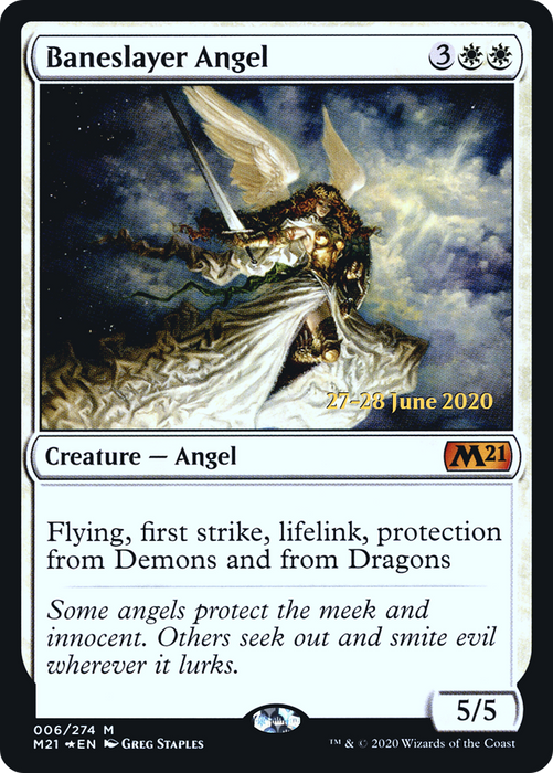 Baneslayer Angel (PRE-06S) - mythic - Foil