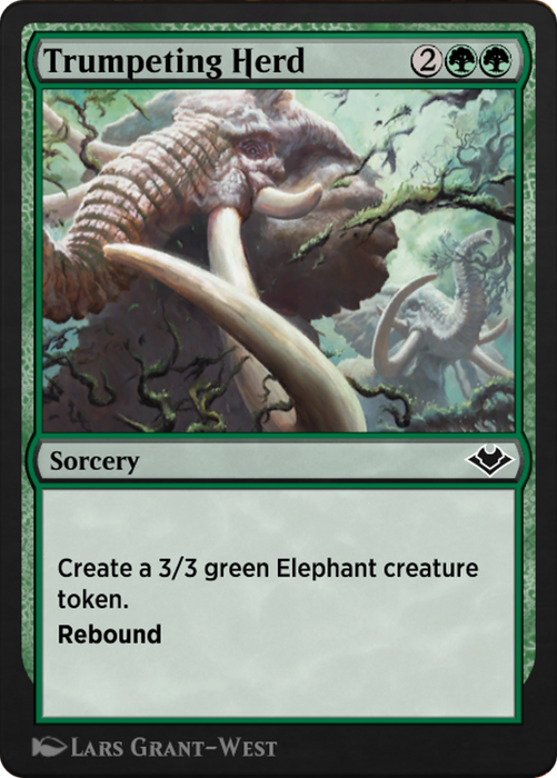 Trumpeting Herd (J21-659) - common