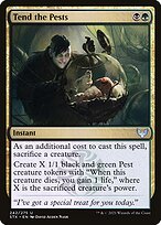 Tend the Pests (STX-242) - uncommon
