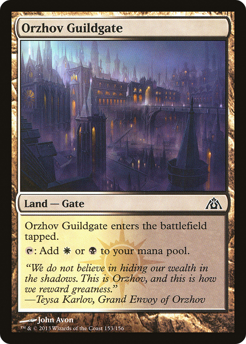 Orzhov Guildgate (DGM-153) - common