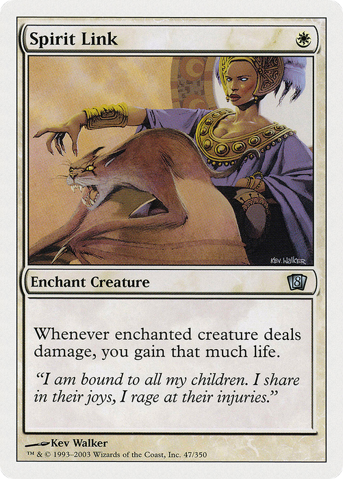Spirit Link (8ED-047) - uncommon