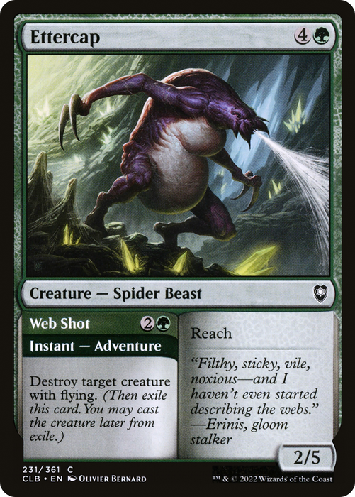 Ettercap // Web Shot (CLB-231) - common - Foil