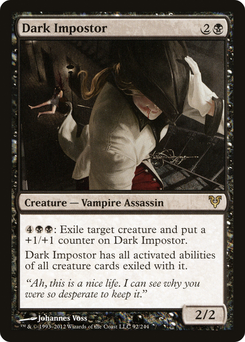 Dark Impostor (AVR-092) - rare - Foil
