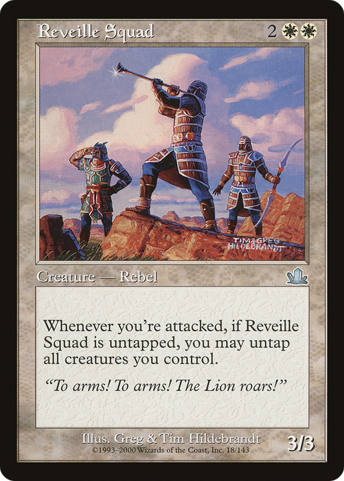Reveille Squad (PCY-018) - uncommon - Foil
