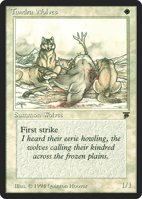 Tundra Wolves (LEG-040) - common