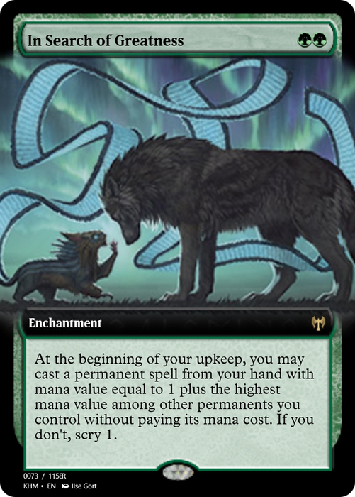 In Search of Greatness (PRM-88346) - rare - Foil