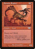 Frenetic Raptor (LGN-093) - uncommon