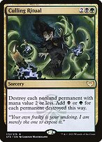 Culling Ritual (STX-172) - rare - Foil