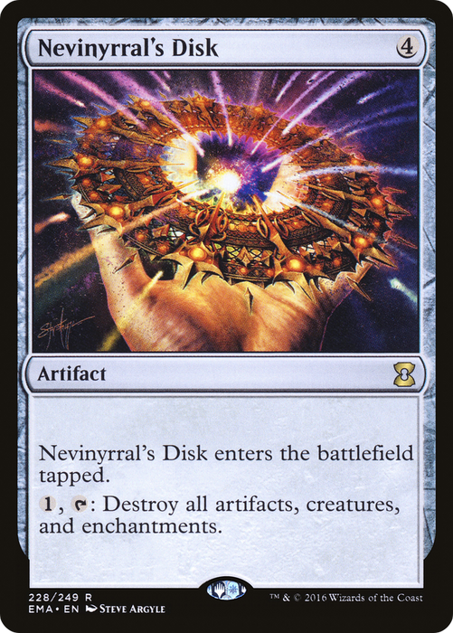 Nevinyrral's Disk (EMA-228) - rare - Foil