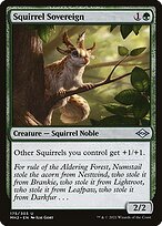 Squirrel Sovereign (MH2-175) - uncommon - Foil
