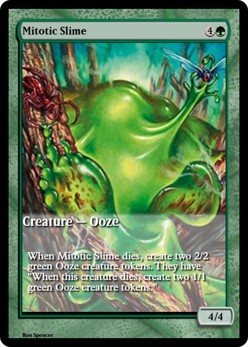 Mitotic Slime (PRM-37600) - rare - Foil