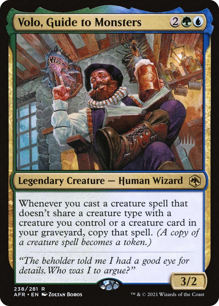 Volo, Guide to Monsters (PPAFR-238P) - rare