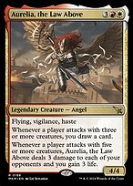 Aurelia, the Law Above (MKM-188) - rare - Foil