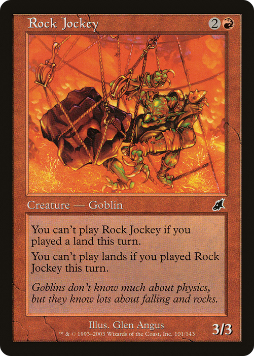 Rock Jockey (SCG-101) - common - Foil