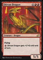 Shivan Dragon (J21-788) - rare