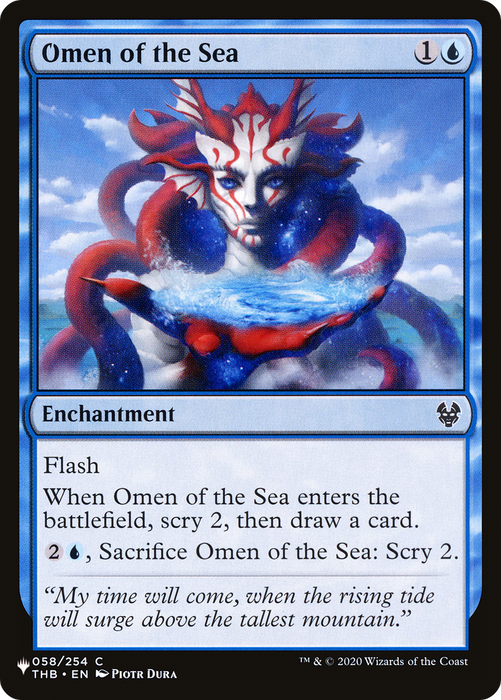 Omen of the Sea (LIST-THB-58) - common