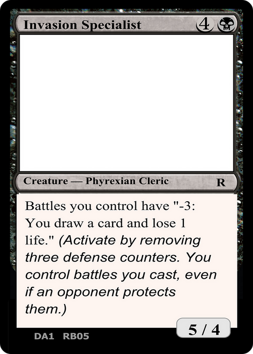 Invasion Specialist (UNK-RB04B) - rare