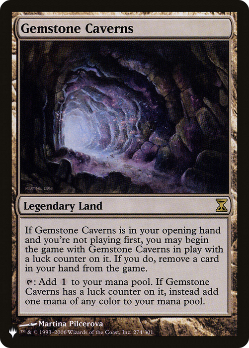 Gemstone Caverns (LIST-TSP-274) - rare