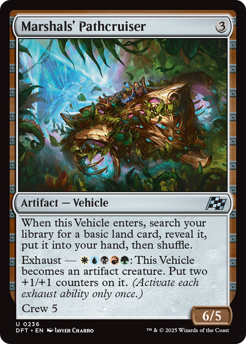 Marshals' Pathcruiser (DFT-236) - uncommon - Foil