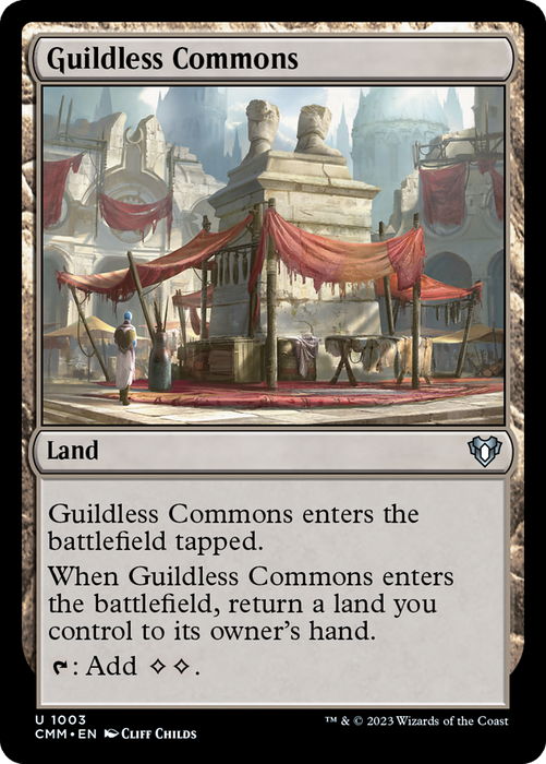 Guildless Commons (CMM-1003) - uncommon