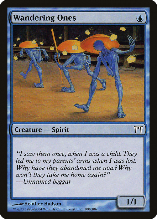 Wandering Ones (CHK-100) - common - Foil
