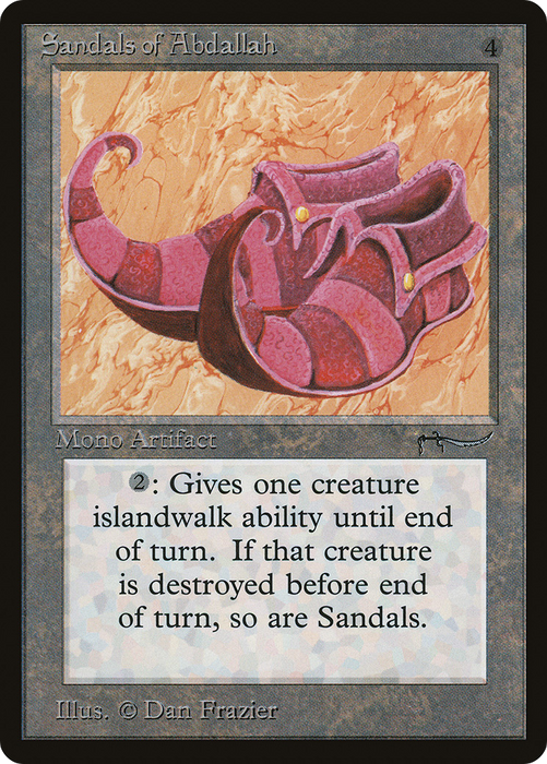 Sandals of Abdallah (ARN-069) - uncommon